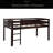 Twin Wood Loft Bed Low Loft Beds With Ladder,Twin-1044645606
