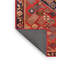 Tapis rouge à motif géométrique-818555322