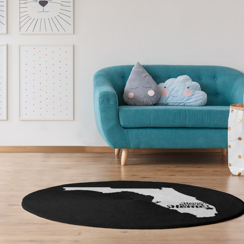 Tapis en poly-chenille pour palmier home
