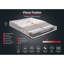 Matelas en mousse à mémoire de forme moyenne East Urban Home Phenile-1686498220