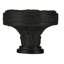 edgar berebi hamilton knob in matte black plate