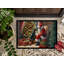 Paillasson Gordon Setter and Santa Claus-112753695