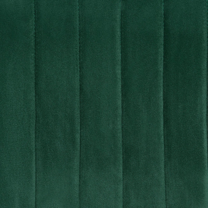 Leah 42cm H Velvet Upholstered Side Chair, Green