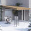 Auvent de patio en métal pratique avec trous de drainage, auvent extérieur pour pergola, pour la cour arrière, le jardin-302486280