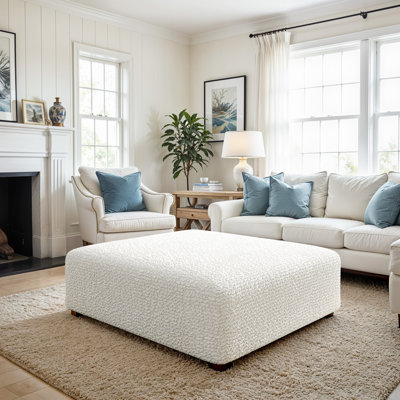Housse extensible pour repose-pieds - Facile à nettoyer et durable - Collection Comfort
