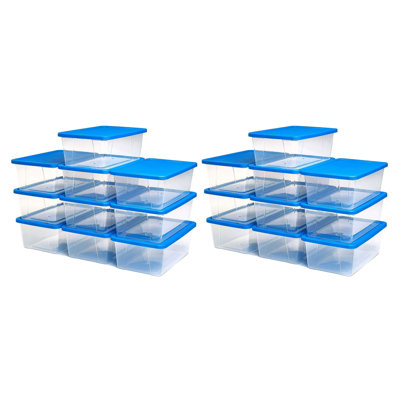 Homz Plastic Storage Tub & Tote