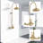 Exposed Thermostatic Shower System 36'' Wall Mounted with 1.75 GPM Lever/Cross Handles-99212334