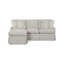 Canapé-lit modulaire avec méridienne interchangeable Wesham avec housse Wesham-88945648