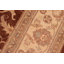 Tapis oriental en laine brun / doré clair Silke