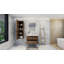 Ensemble de meuble-lavabo mural simple 35 po Carneshia-43200834