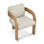 Chaise rembourrée avec accoudoirs (ensemble de 2)-827373614-827373610
