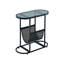 Table de chevet ovale
