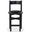 Tabouret de comptoir en cuir Zoyah Tayla-1825226695