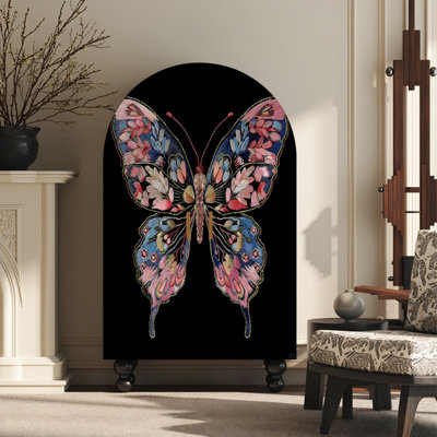 Luxury-Style Butterfly Pattern Wardrobe