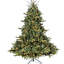 Arbre de Noël de 4 pi, 150 lumières UL, 673 pointes en PE réalistes, base large pour grands centres de table dans des espaces plus grands, branches à charnières à installation rapide, décor de centre de table en métal renforcé, stable