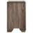 Tomasina Washed Taupe 2-Drawer Rectangular Nightstand-803823761