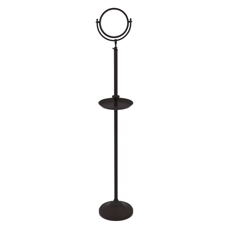 Miroir de plancher, Bronze huilé, 5X