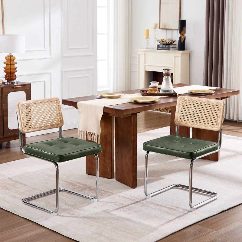 Chaise de salle à manger Marlow, 2, Vert