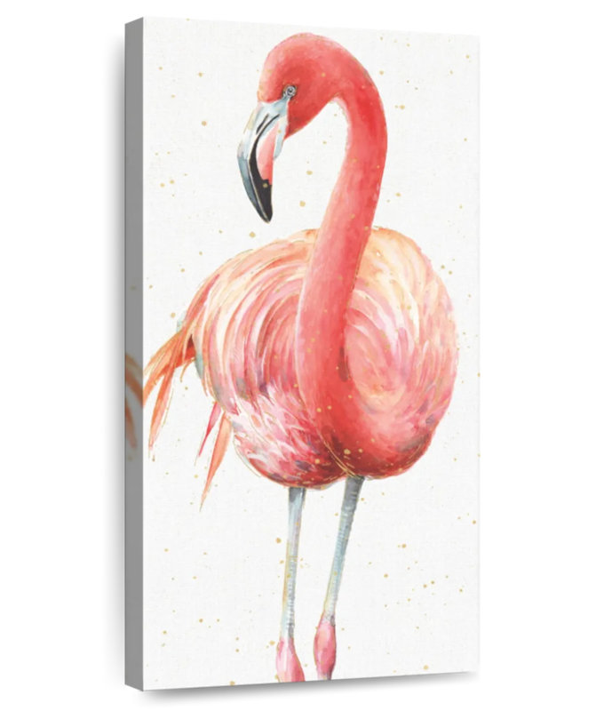 Brampt Gracefully Pink VI, 24" H x 12" W