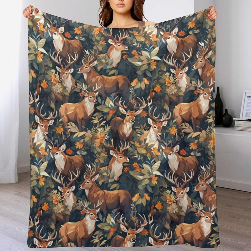 Deer Blanket, 30 x 40 in