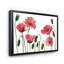 Coquelicots rouges rétro - peinture sur toile-60162957-60162965