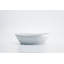 Lavabo de salle de bain vasque asymétrique TOTO® Kiwami® avec CEFITONTECT, blanc coton