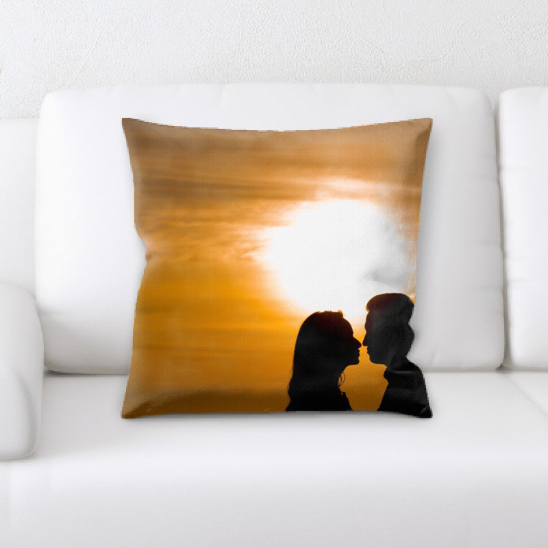 Microsuede Throw Pillow