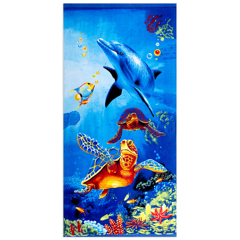 Ensemble de serviettes de plage en coton