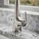 Tone Single Handle Pull Down Kitchen Sink Faucet with Three-Function Pull Down Sprayer