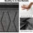Upholstered Bed Frame With 4 Storage Drawers And Headboard, Bed Frame With LED Lights And Charging Station-1425891091