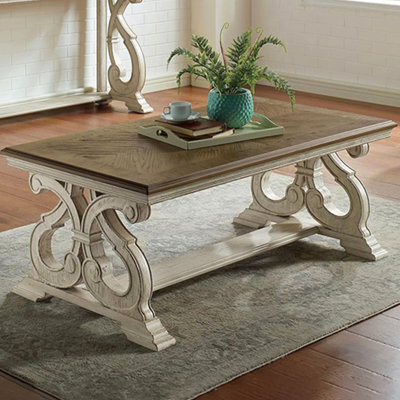 Table basse de style américain rétro