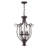Aquala 4 - Light Steel Dimmable Lantern Geometric Chandelier-20317206