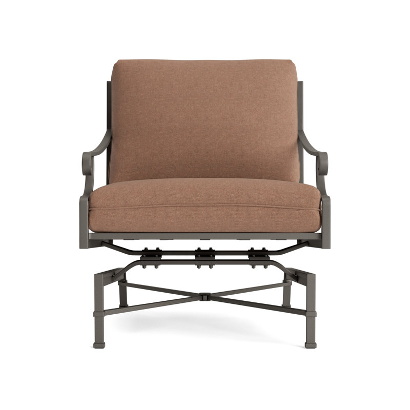 Venetian Outdoor Lounge Chair, Fusion Clay, Mica