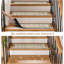 Tapis d'escalier rétro