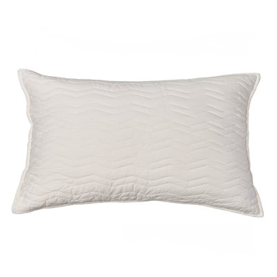 Katrina Zig Zag Chevron sham