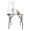 Morrilton 76cm H x 81cm W x 46cm D Metal Adjustable and Foldable Folding Grooming Table
