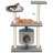 vidaXL Cat Tree Engineered wood Medium Cat Tree Rectangular-1233305458