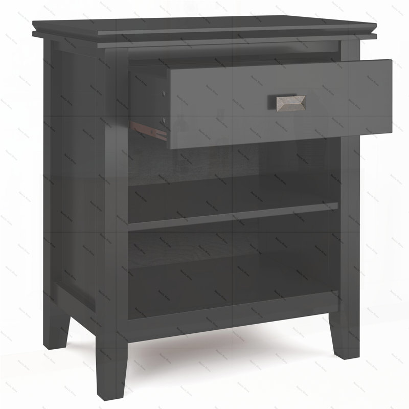Artisan - Table de chevet - Noir