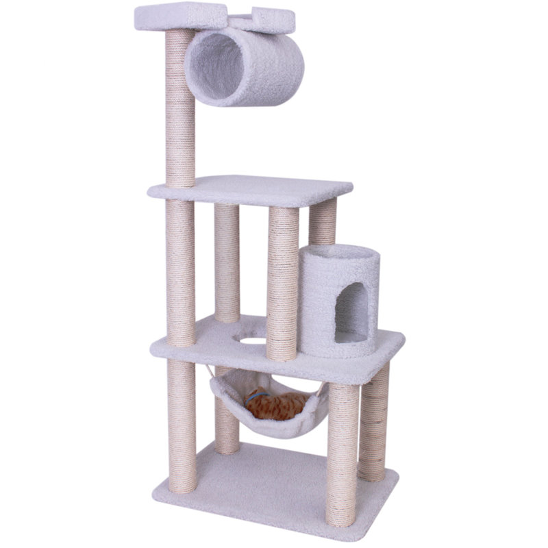 Arbre à chat 62" bungalow sherpa