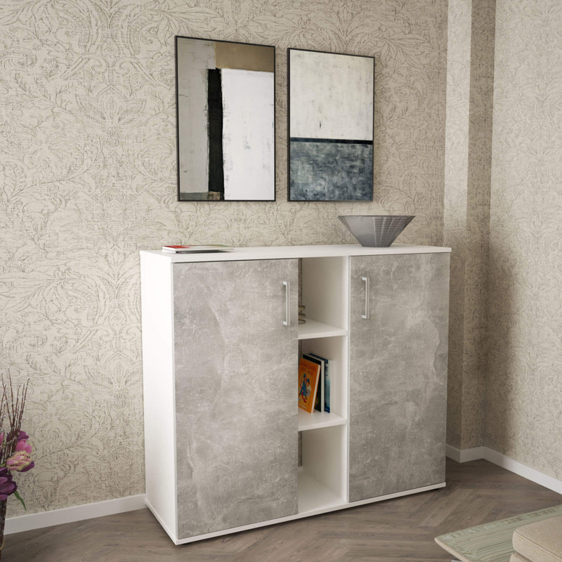 Kieasha 101.5cm Sideboard, Cement