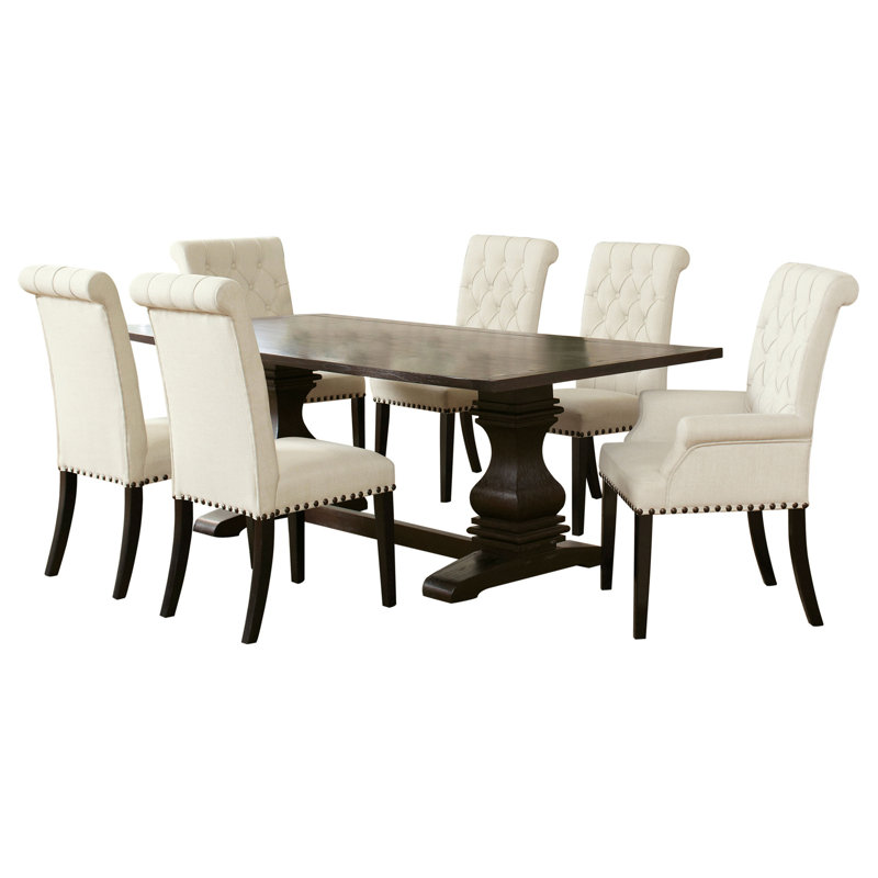 Ensemble de salle à manger 7 pièces Sonja, 7 pièces : table, 6 chaises