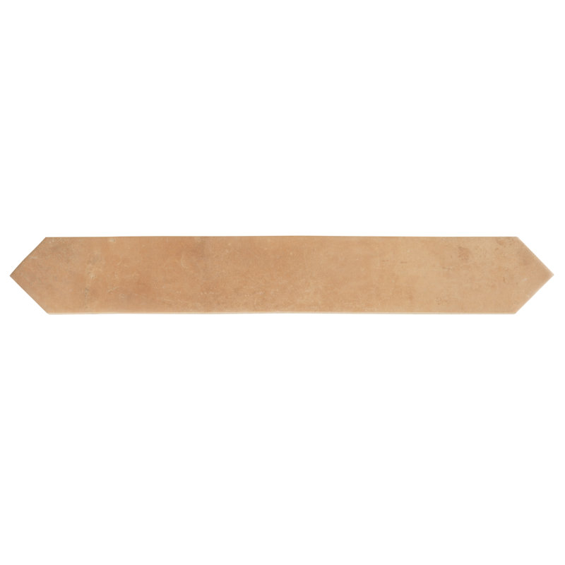 Terralis 3 X 19 In. Glossy Porcelain Picket Wall And Floor Tile (7.65 Sq Ft/Case) - 20 Pack, Terracotta