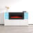 Camberlynn 63" Sideboard with Electric Fireplace, High Gloss Finish-1888556044
