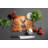 Chihuahua Fall Glass Cutting Board Large