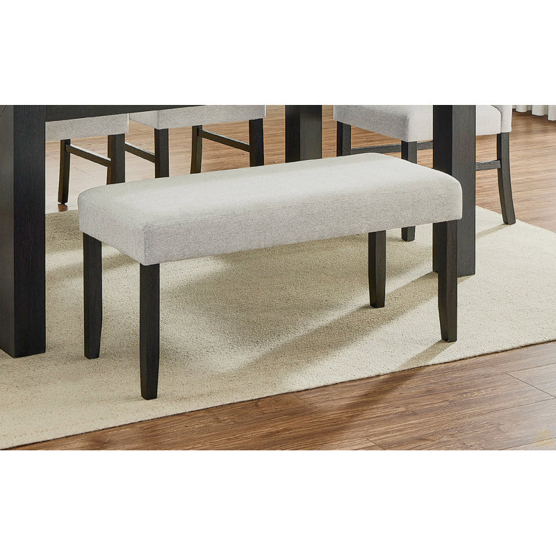 Banc de salle à manger rembourré 1pc