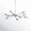 Sonya 10 - Light Sputnik Modern Linear Chandelier
