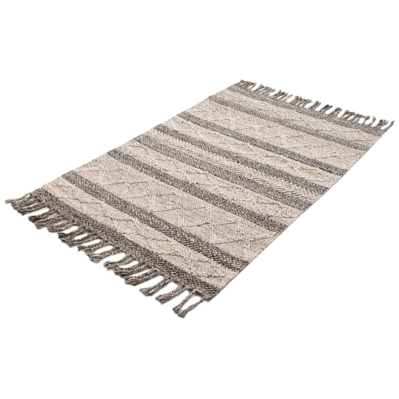 Tapis gris Sienna 5 pi 0 po x 7 pi 10 po