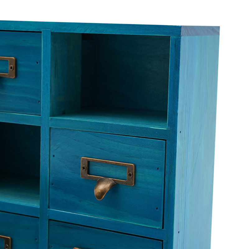 Organiseur de bureau Shurma, Bleu