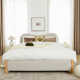 Upholstered Headboard Platform Bed Frame