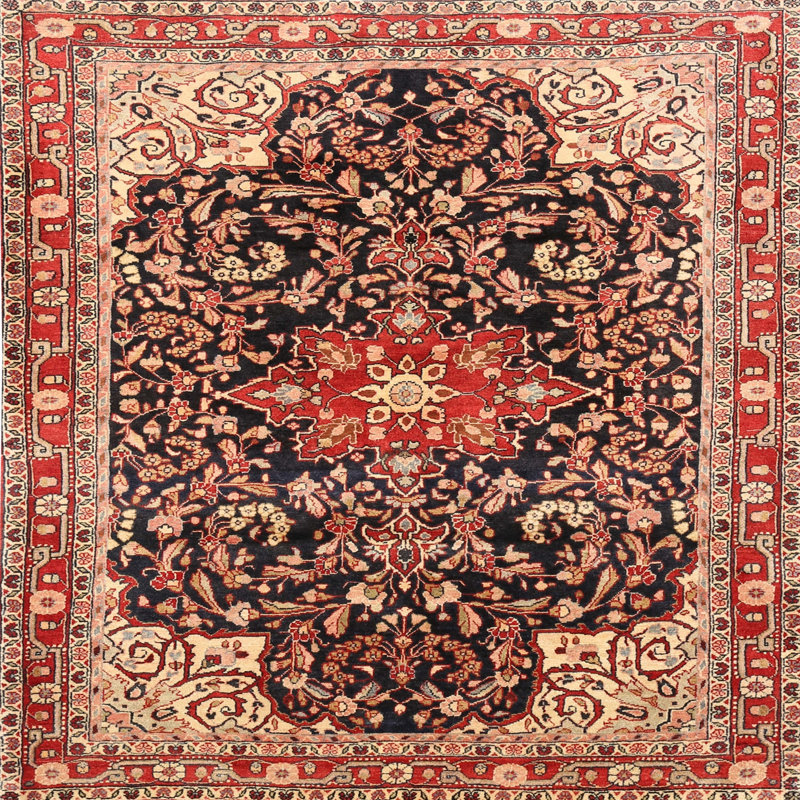 Oriental Indoor Rug, Square 7'